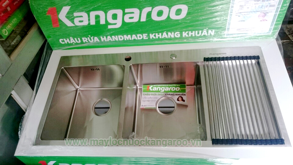 Ảnh thực tế chậu rửa Kangaroo KG10550R