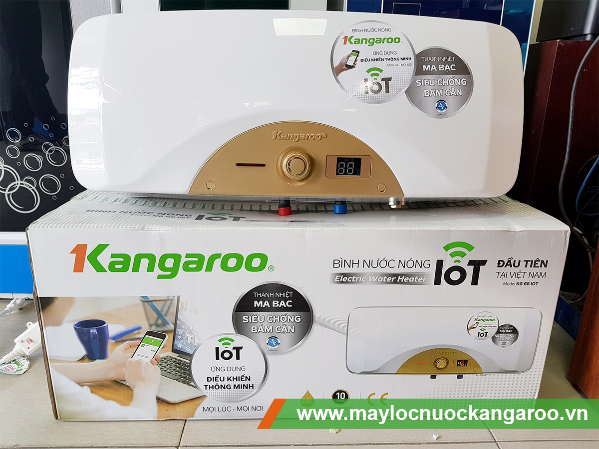 Bình nước nóng thông minh Kangaroo KG68 IoT