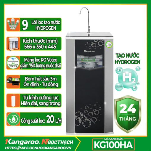 Máy lọc nước Kangaroo Hydrogen KG100HA - VTU