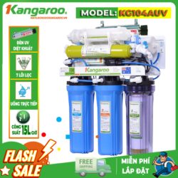 Máy lọc nước kangaroo KG104AUV - 7 lõi có đèn UV