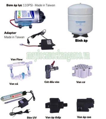 Linh kiện máy lọc nước có đèn UV