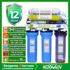 Máy lọc nước kangaroo KG104AUV - 8 lõi có đèn UV