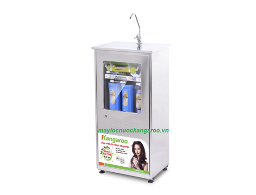 Máy lọc nước Kangaroo KG108A tủ Inox nghiêng