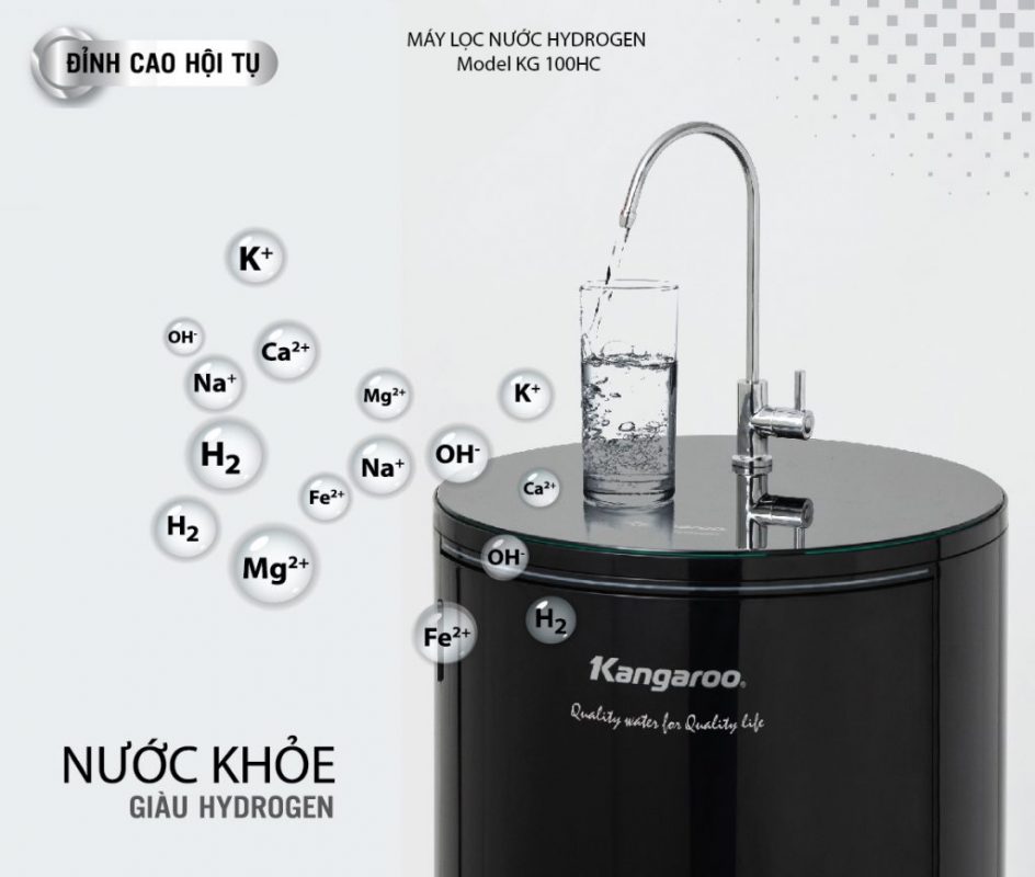 Nước khoẻ Hydrogen của Kangaroo