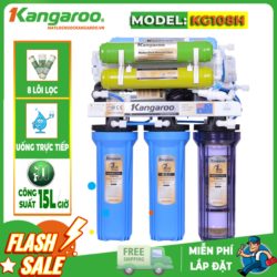 Máy lọc nước Kangaroo KG108H KV - 8 lõi lọc - Không tủ