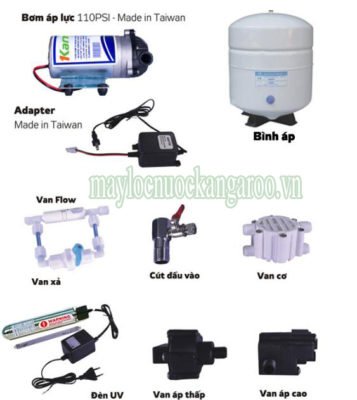 Máy lọc nước Kangaroo KG103-UV - 6 lõi lọc đèn UV Máy lọc nước Kangaroo KG103-UV - 6 lõi lọc đèn UV