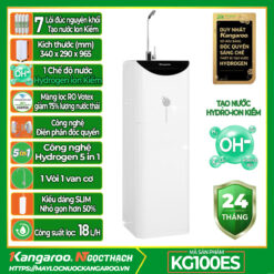 Máy lọc nước Hydrogen Ion Kiềm Kangaroo KG100ES