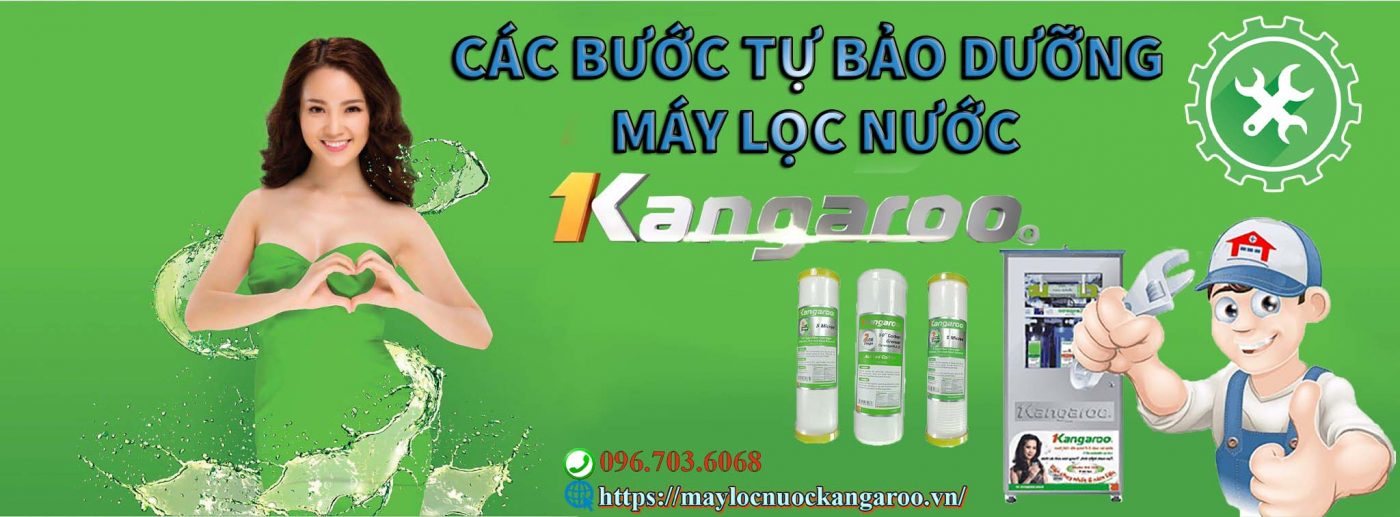 Cac Buoc Tu Bao Duong May Loc Nuoc Kangaroo De May Chay Ben Bi Min
