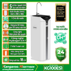 Máy lọc nước Kangaroo Hydrogen ion kiềm KG100ES1