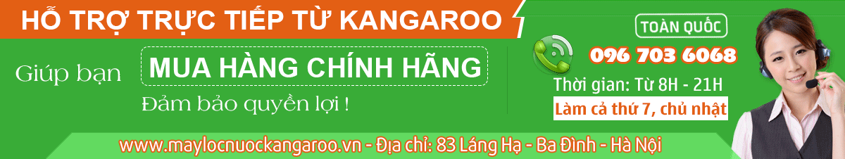 Đại lý máy lọc nước Kangaroo tại Bắc Ninh【100% chính hãng】