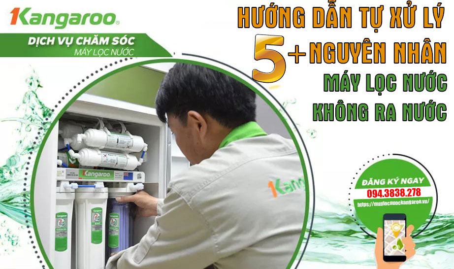 Xu Ly Su Co May Loc Nuoc Khong Ra Nuoc Nho