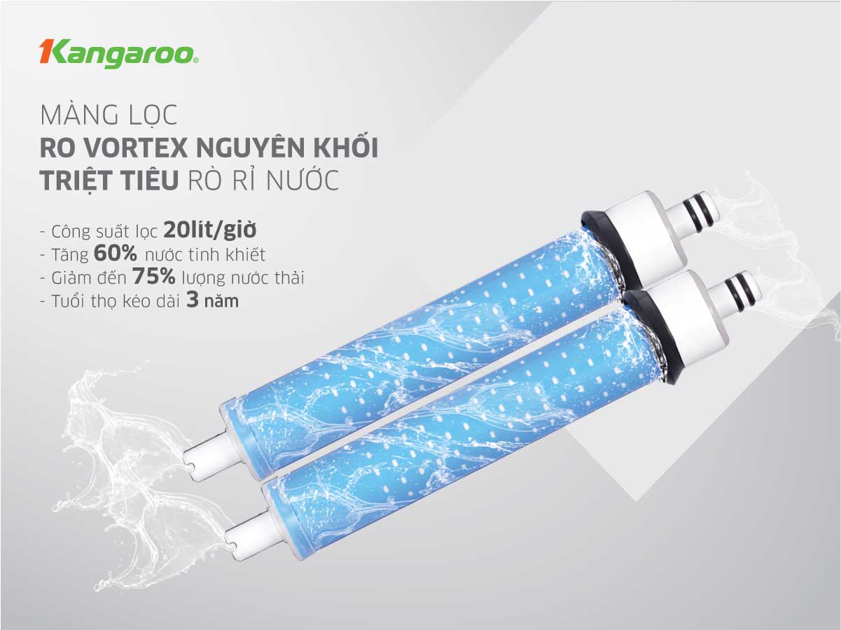 Máy lọc nước Hydrogen nóng lạnh Kangaroo KG10A7S