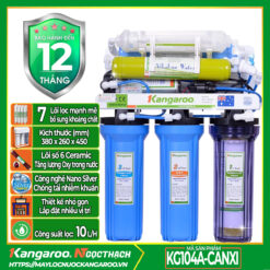 Máy lọc nước Kangaroo KG104A canxi - 7 lõi lọc Khử đá vôi