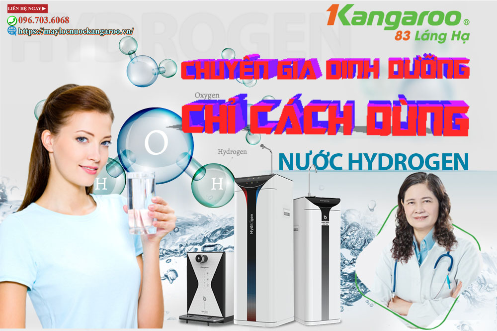Chuyen Gia Dinh Duong Chi Cach Dung Nuoc Hydrogen