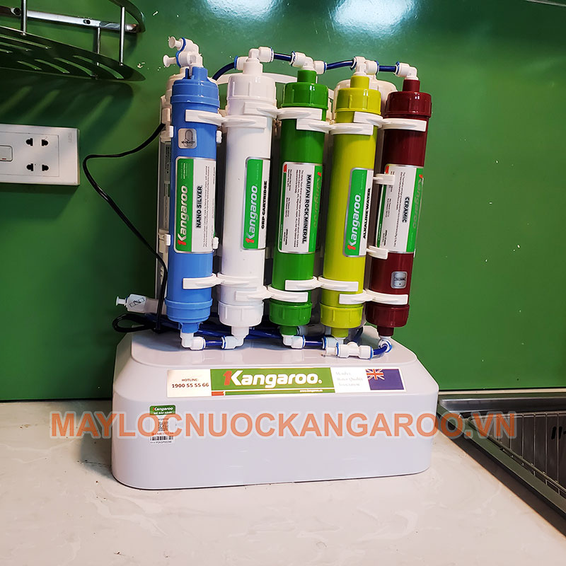 Hình ảnh thực tế máy lọc nước kangaroo KGRP88