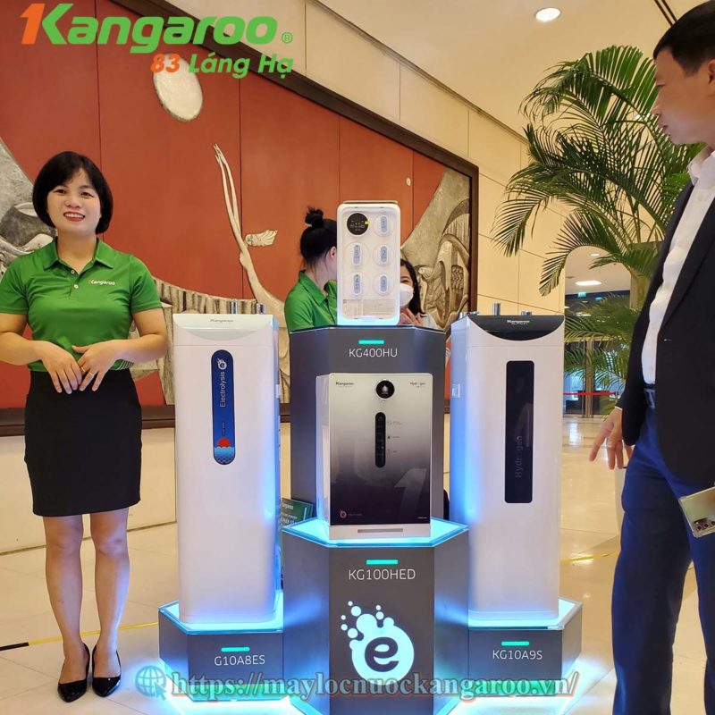 Bộ 3 máy lọc nước Kangaroo Hydrogen mới 2022