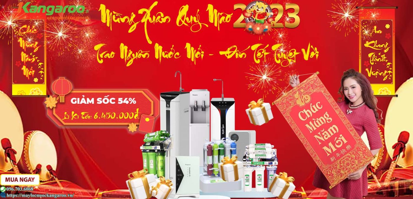 Trao nguồn nước mới đón tết tuyệt vời maylocnuockangaroo.vn