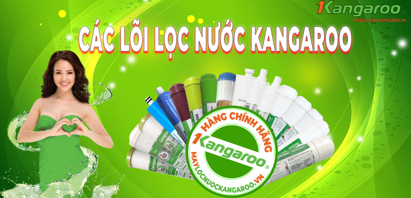 Chức năng - Thời gian thay thế Các lõi lọc nước Kangaroo