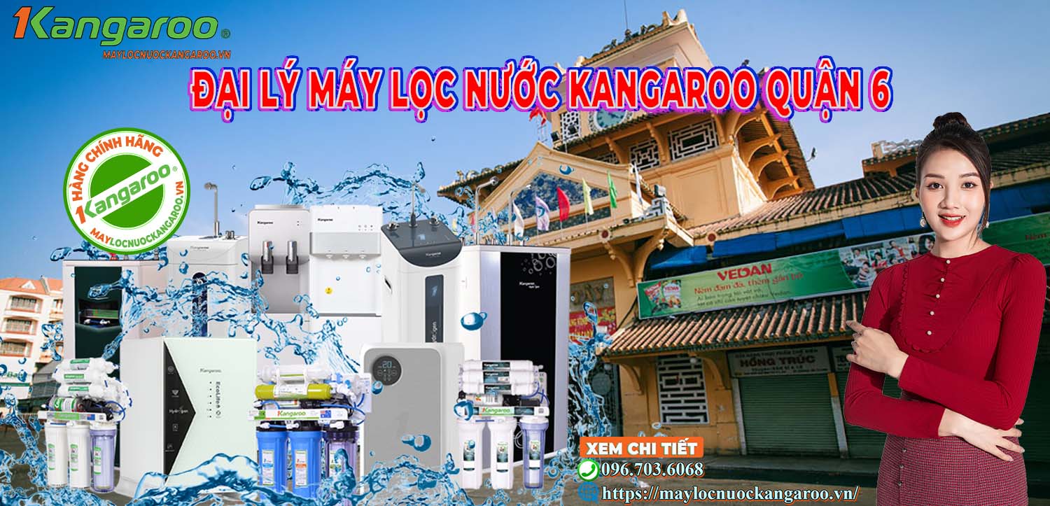 Đại lý Máy lọc nước Kangaroo Quận 6【chính hãng】