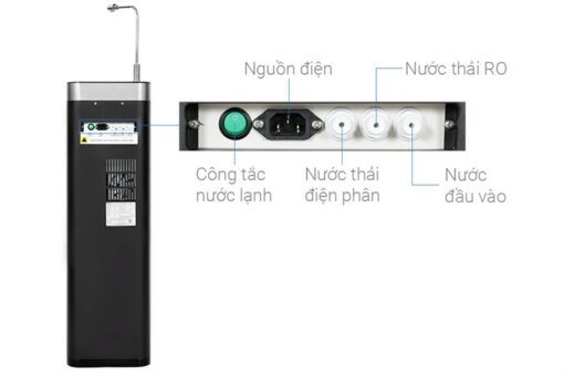 Máy lọc nước Kangaroo Hydrogen Ion kiềm tích hợp lạnh Waterfall KG100EW - Hình ảnh 6