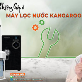 Các lỗi thường gặp ở máy lọc nước Kangaroo