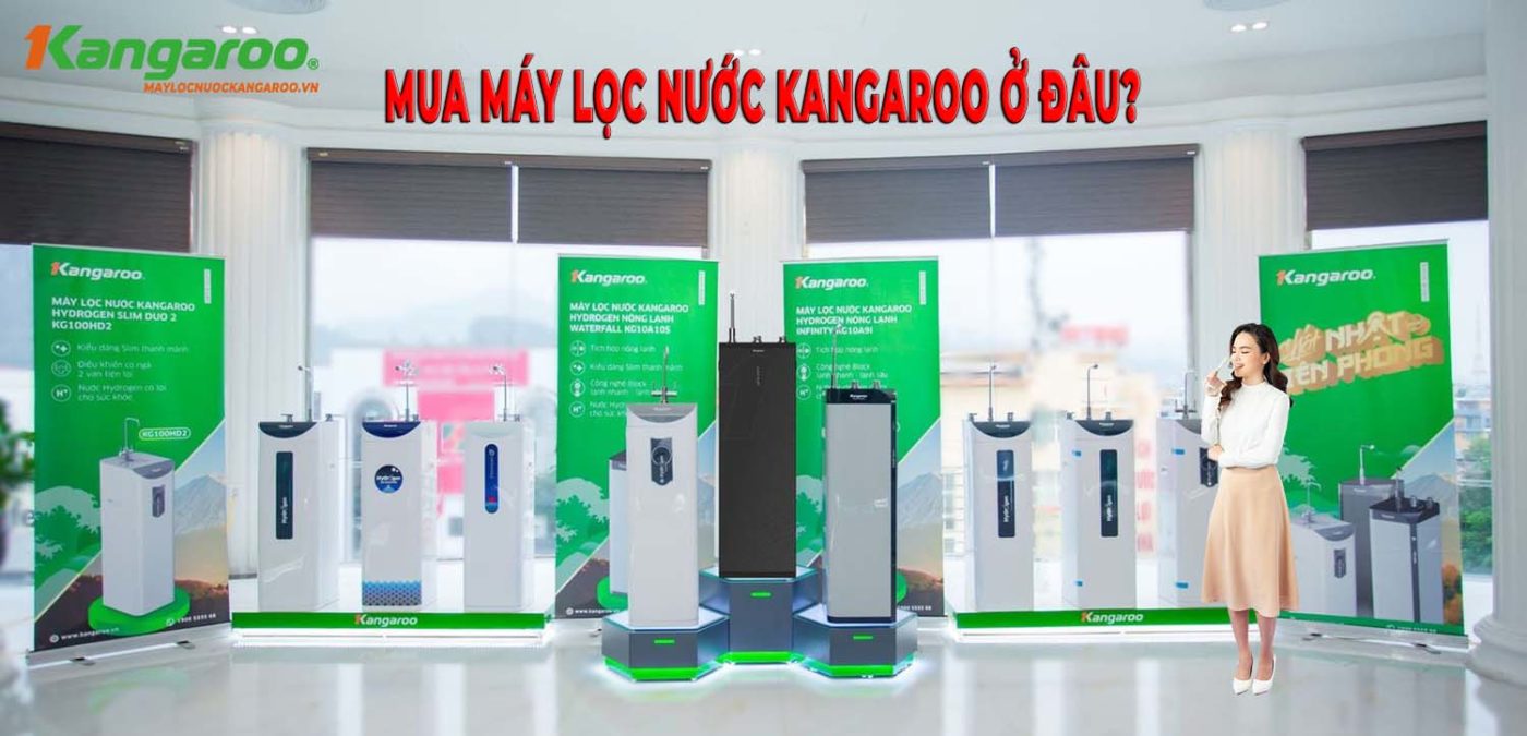 Mua máy lọc nước Kangaroo ở đâu?