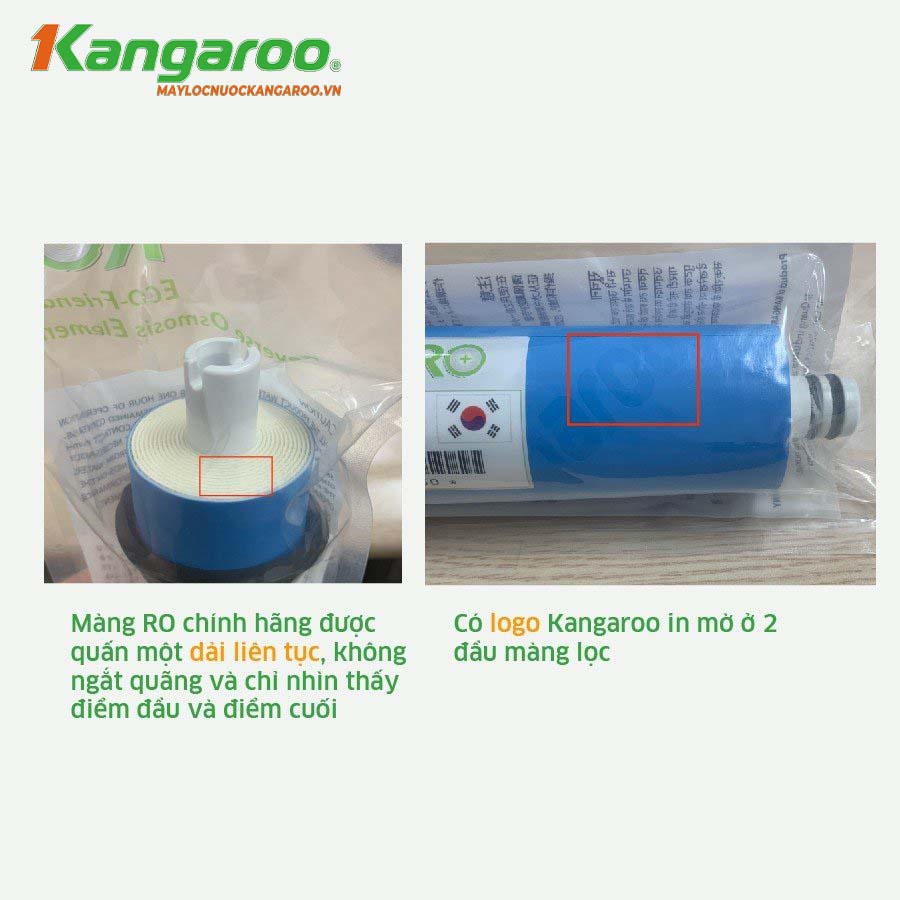 Cách nhận biết lõi lọc nước Kangaroo chính hãng - Lõi lọc nước Kangaroo số 4