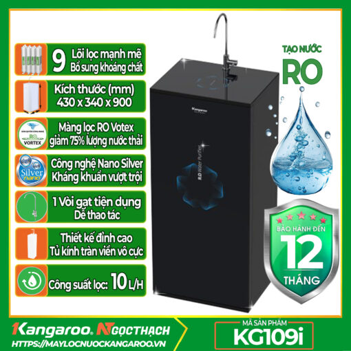 Máy lọc nước Kangaroo Infinity KG109I