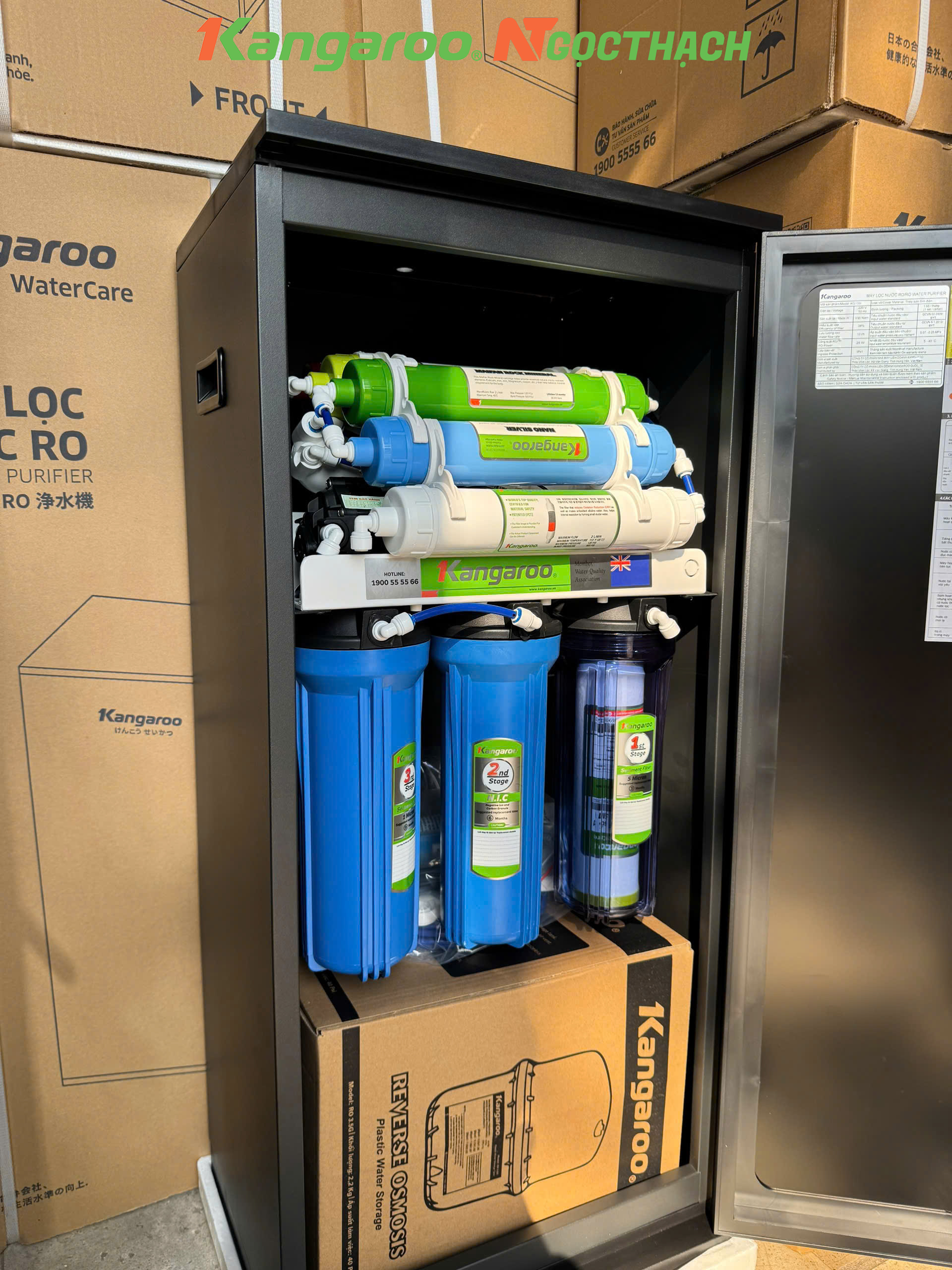 Máy lọc nước Kangaroo Infinity KG109I 21 maylocnuockangaroo.vn May loc nuoc kangaroo infinity kg109i he thong loi loc