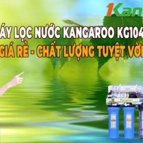 Máy lọc nước Kangaroo KG104A - Giá RẺ nhưng chất lượng TUYỆT VỜI