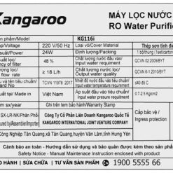 maylocnuockangaroo.vn may loc nuoc ro kangaroo kg116i 10 loi 7 700x467 1