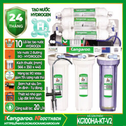 Máy lọc nước Kangaroo Hydrogen KG100HA - Không tủ - 1 vòi 2 đường nước