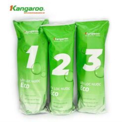 Bộ 3 Lõi Lọc Thô Kangaroo Mẫu Mới ECO Chính Hãng