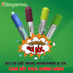 Combo lõi lọc nước Kangaroo 8 lõi (Lõi 5 + 6 + 7+8)  - Hàng chính hãng