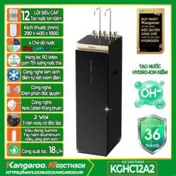 Máy lọc nước Kangaroo Hydrogen ion kiềm nóng lạnh KGHC12A2