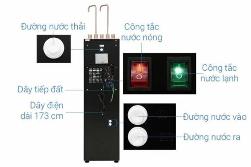 Máy lọc nước Kangaroo Hydrogen ion kiềm nóng lạnh KGHC12A2 - Hình ảnh 6