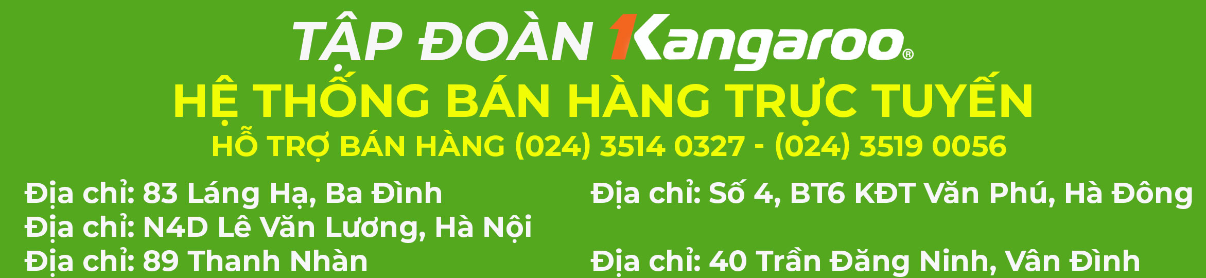 địa chỉ hệ thống