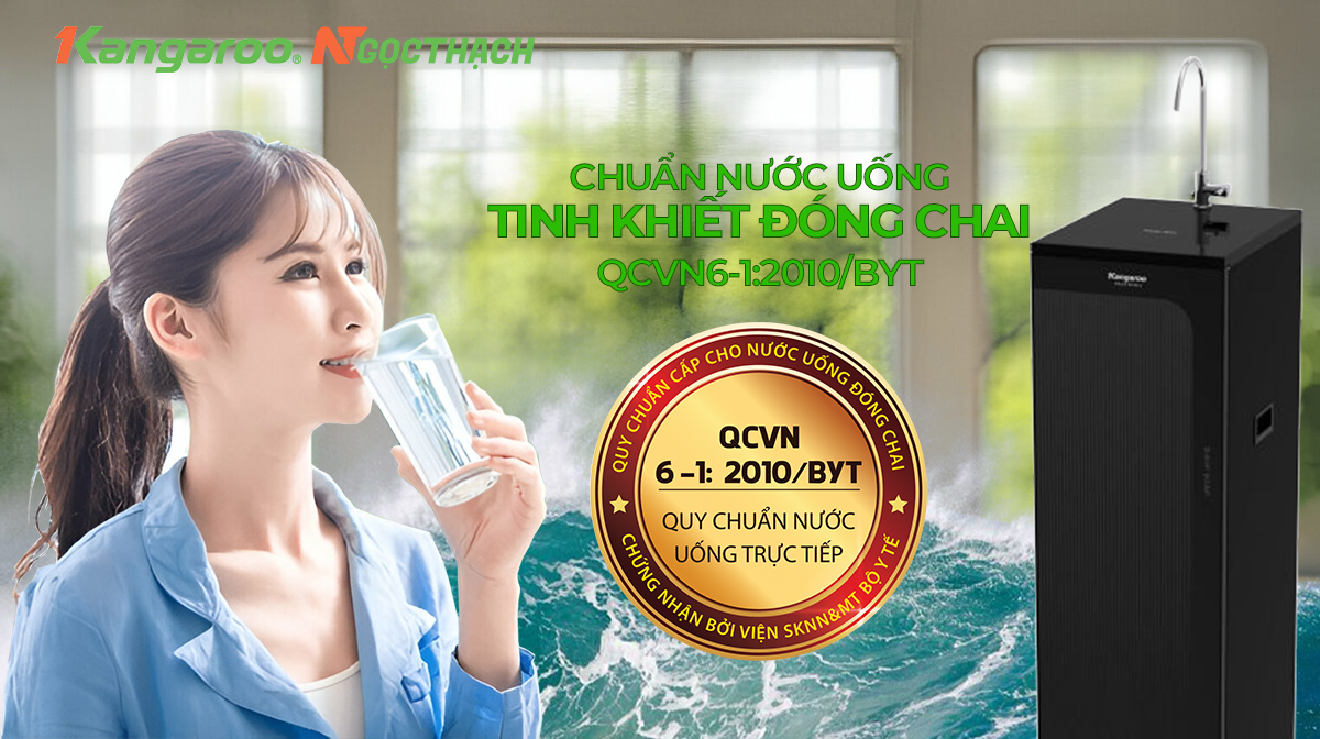 Máy lọc nước Kangaroo Hydrogen Infinity KG10HI 18 maylocnuockangaroo.vn CHUAN NUOC UONG TINH KHIET DONG CHAI KG10HI