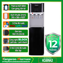 Cây nước nóng lạnh kangaroo KG699A3