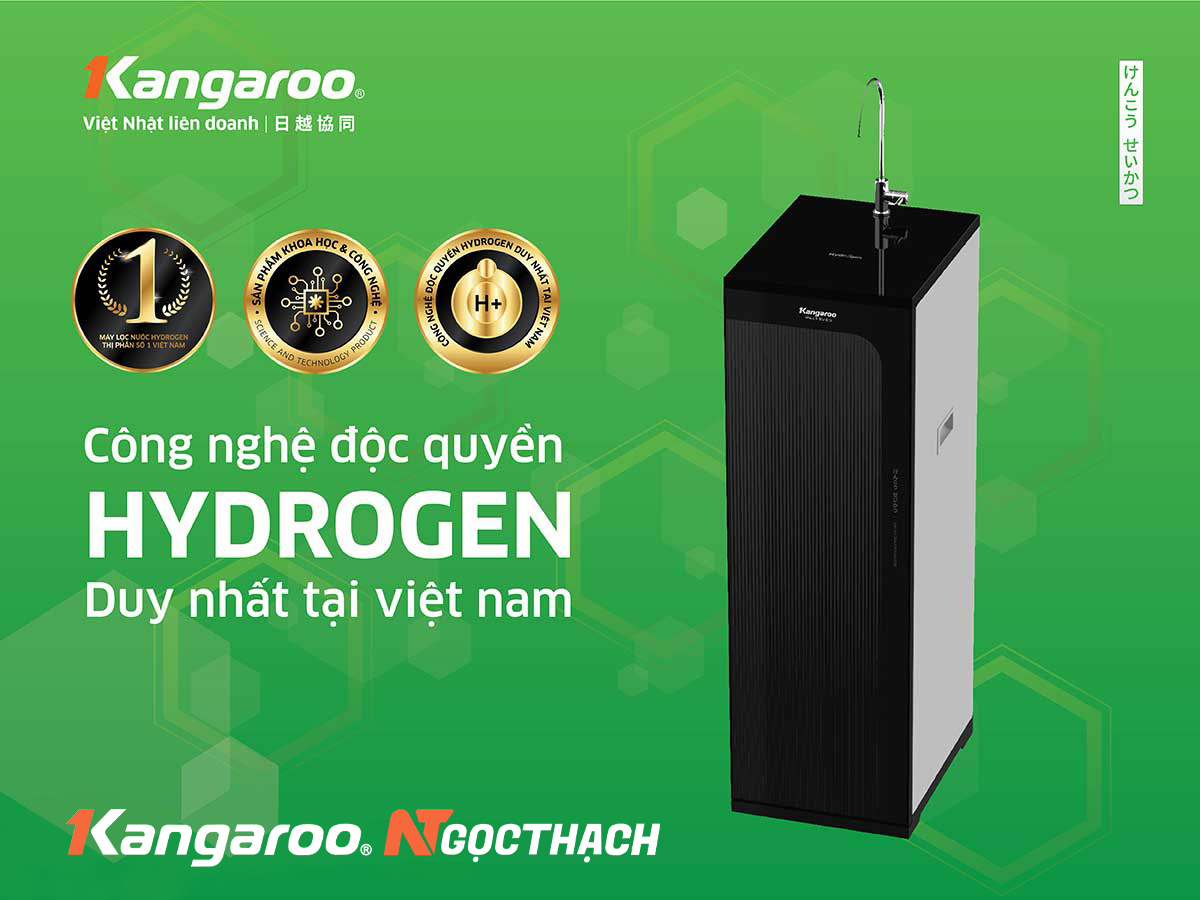 Máy lọc nước Kangaroo Hydrogen KG100CP 11 maylocnuockangaroo.vn cong nghe hydrogen doc quyen May loc nuoc kangaroo kg100cp detail