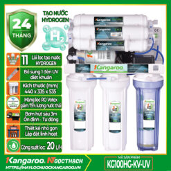 Máy lọc nước Kangaroo Hydrogen KG100HG - KV - Đèn UV
