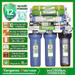 Máy lọc nước Kangarooo KG109A - 10 lõi lọc - Hydrogen