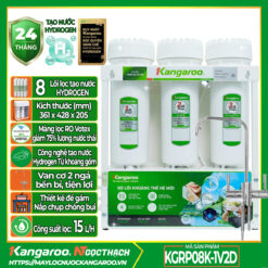 Máy lọc nước Kangaroo Hydrogen KGRP08K - 1 Vòi 2 đường nước