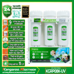 Máy lọc nước Kangaroo Hydrogen KGRP08K - Đèn UV