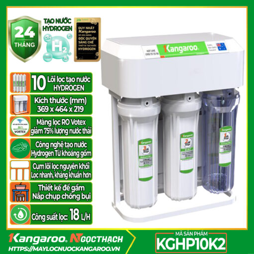 Máy lọc nước Kangaroo Hydrogen KGHP10K2