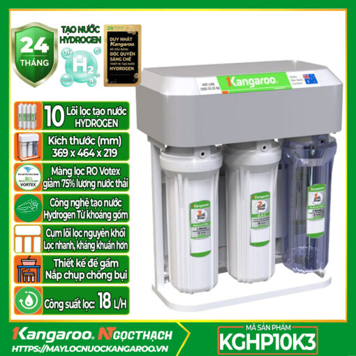 Máy lọc nước Kangaroo Hydrogen KGHP10K3