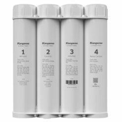 Bộ 4 lõi lọc chức năng Alkaline Kangaroo