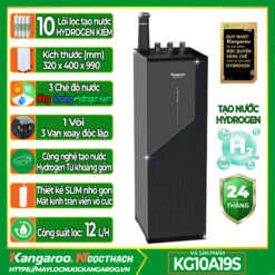 Máy lọc nước Kangaroo Messi Hydrogen tích hợp nóng KG10A19S