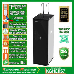 Máy lọc nước Kangaroo Hydrogen ion kiềm nóng lạnh KGHC11S7
