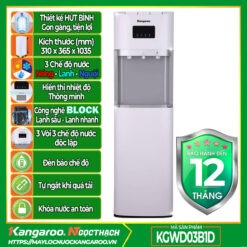 Cây nước nóng lạnh Kangaroo KGWD03B1D (New có hiển thị nhiệt độ)